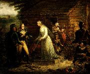 John Blake White Mrs. Motte Directing Generals Marion and Lee to Burn Her Mansion by John Blake White Sweden oil painting artist